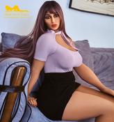 IronTech US stock Factory wholesale 156cm lifelike american silicone adults sex doll realistic big fat ass sex doll by AUTOMATICWOMAN